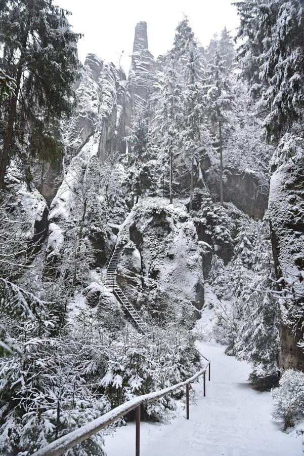Penzion Čtyřlístek Teplice nad Metují Exterior foto
